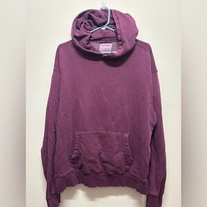 Old Navy Women's Purple oversized Sweatshirt